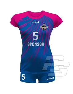 Sublimowane Stroje siatkarskie damskie Damons Vega Pro p21 - 1