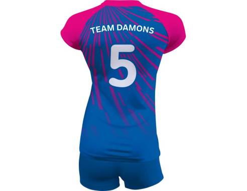 Sublimowane Stroje siatkarskie damskie Damons Vega Pro p21 - 2