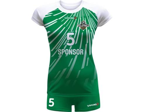 Sublimowane Stroje siatkarskie damskie Damons Vega Pro p21 - 7