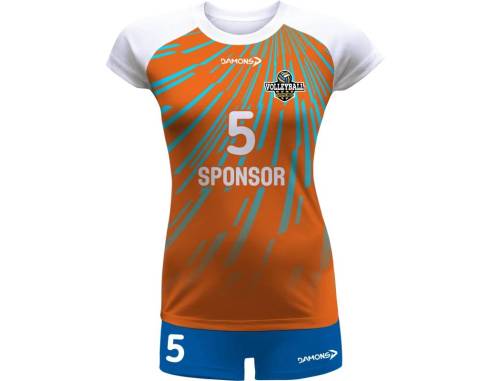 Sublimowane Stroje siatkarskie damskie Damons Vega Pro p21 - 9