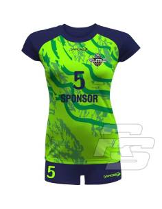 kopia Sublimowane Stroje siatkarskie damskie Damons Vega Pro p22 - 1