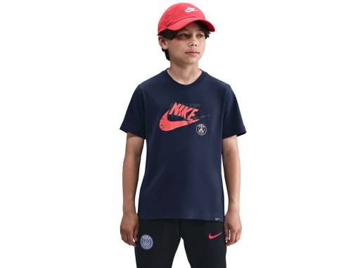 Koszulka Nike PSG Crest Tee Junior HV4987-410