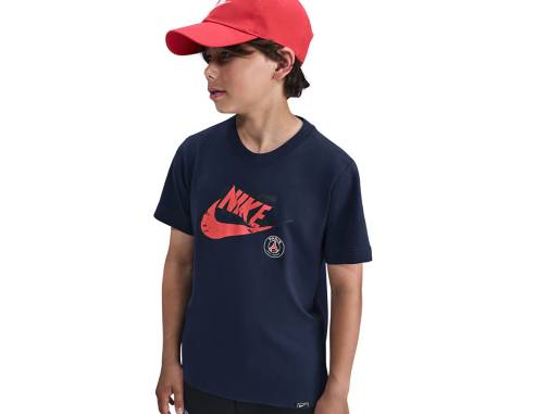 Koszulka Nike PSG Crest Tee Junior HV4987-410