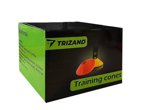 Pachołek Trizand 5cm 50 szt. ze stojakiem 5725 - 2