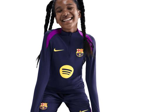 Bluza Nike FC Barcelona DF Strike Drill Top Jr HJ7844-597