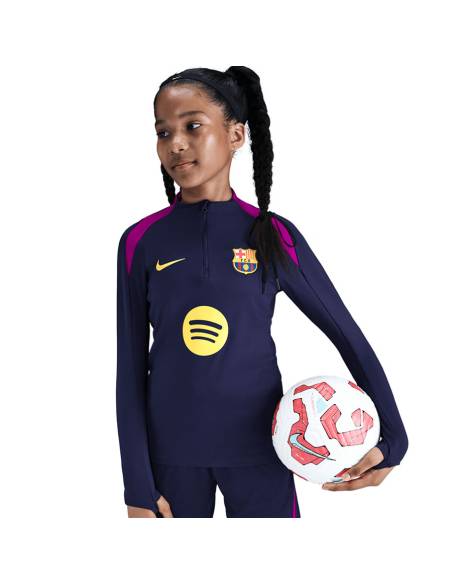 Bluza Nike FC Barcelona DF Strike Drill Top Jr HJ7844-597