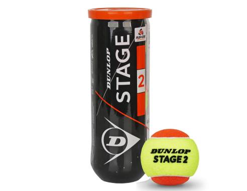 Piłka tenisowa Dunlop Stage 2 Orange 3