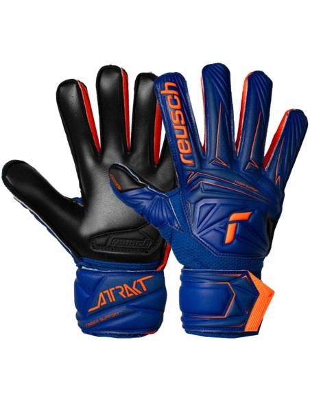 Rękawice Reusch Attrakt Infinity Finger Support Junior 56 72 710 4127
