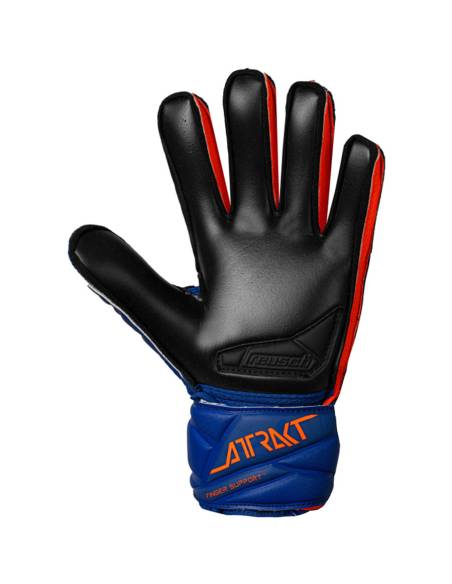 Rękawice Reusch Attrakt Infinity Finger Support Junior 56 72 710 4127