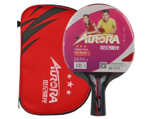 Rakietka do p-ponga Aurora 3* SG6636 short
