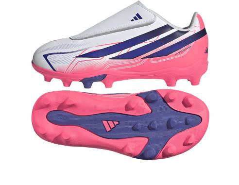 Buty adidas F50 Hyperfast Club Vel Jr FG/MG C KK1345