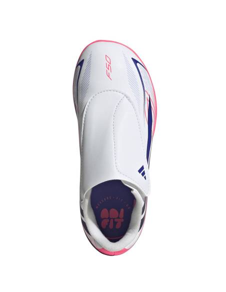 Buty adidas F50 Hyperfast Club Vel Jr FG/MG C KK1345