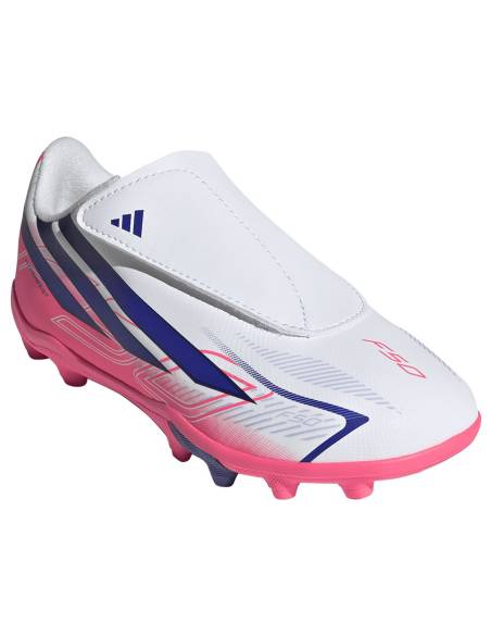 Buty adidas F50 Hyperfast Club Vel Jr FG/MG C KK1345