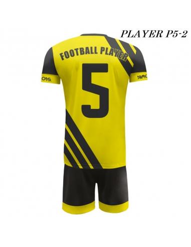 Strój Piłkarski Damons PLAYER P5 żółto czarny