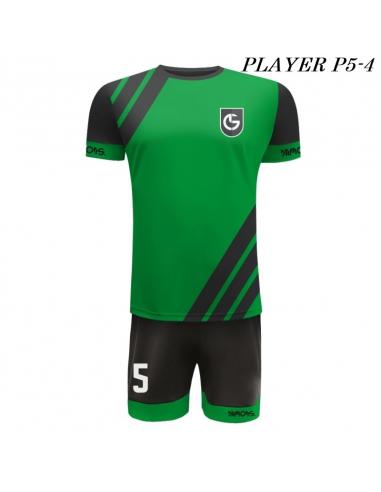 Strój Piłkarski Damons PLAYER P5 zielono czarne