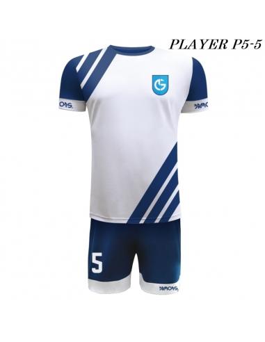 Strój Piłkarski Damons PLAYER P5 biało granatowe