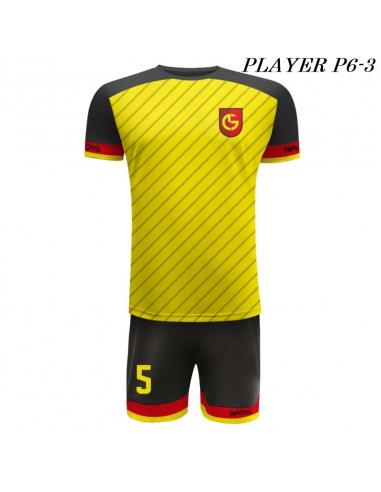 Strój Piłkarski Damons PLAYER P6 żółto czarne