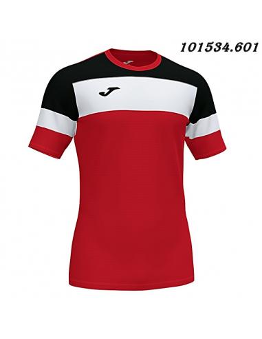 Koszulka piłkarska Joma Crew IV 101534- czarny-biały-czerwony