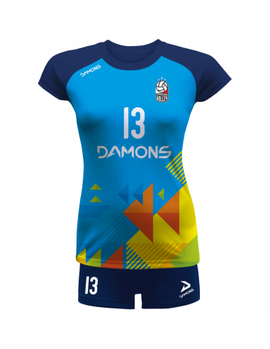 Stroje siatkarskie damskie Damons Vega Pro p6
