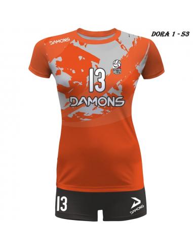 Strój siatkarski damski Damons Dora1