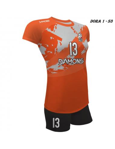 Strój siatkarski damski Damons Dora1