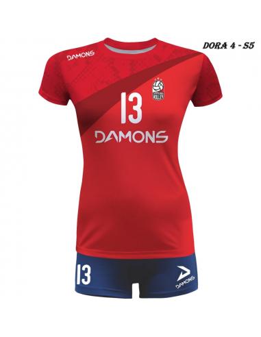 Strój siatkarski damski Damons Dora4