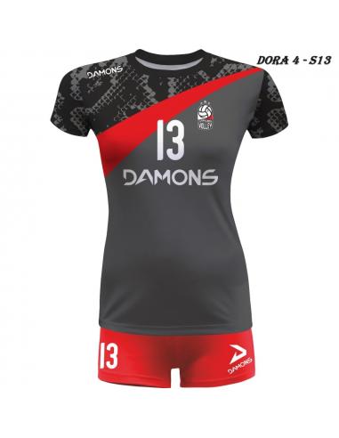 Strój siatkarski damski Damons Dora4