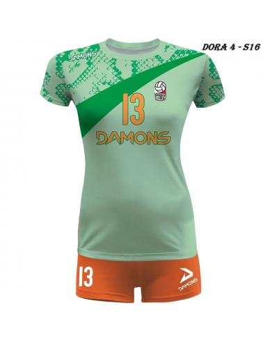 Strój siatkarski damski Damons Dora4