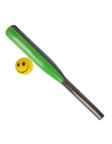 Kij baseball piankowy z piłką