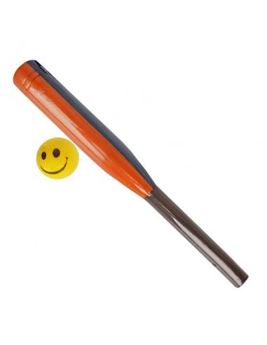 Kij baseball piankowy z piłką