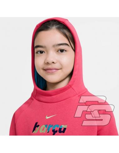 Bluza Nike FC Barcelona  Fleece Pullover Soccer Hoodie CI9533 646