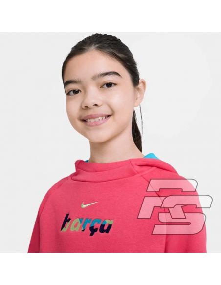 Bluza Nike FC Barcelona  Fleece Pullover Soccer Hoodie CI9533 646